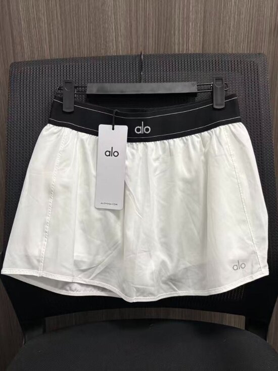 ALO Yoga Tops - 🎾ALO Yoga Match Point Tennis Skirt White Sporty Mini Skirt